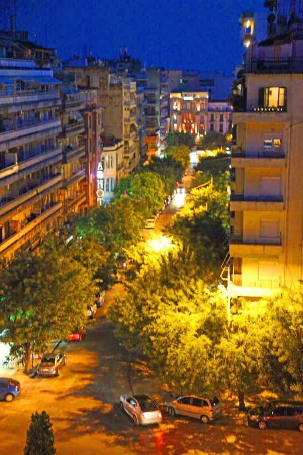 Antigonidon Skyline View Penthouse Appartement Thessaloniki Buitenkant foto
