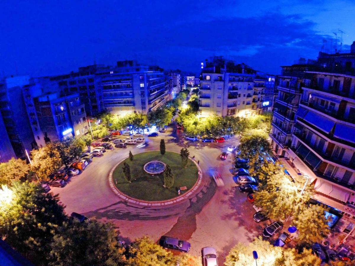 Antigonidon Skyline View Penthouse Appartement Thessaloniki Buitenkant foto