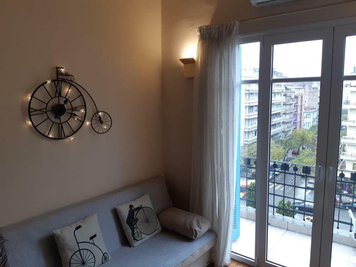 Antigonidon Skyline View Penthouse Appartement Thessaloniki Buitenkant foto
