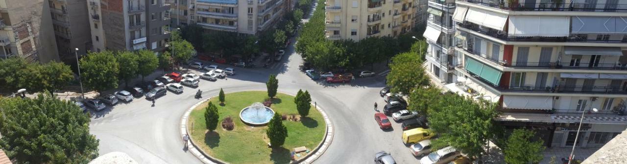 Antigonidon Skyline View Penthouse Appartement Thessaloniki Buitenkant foto